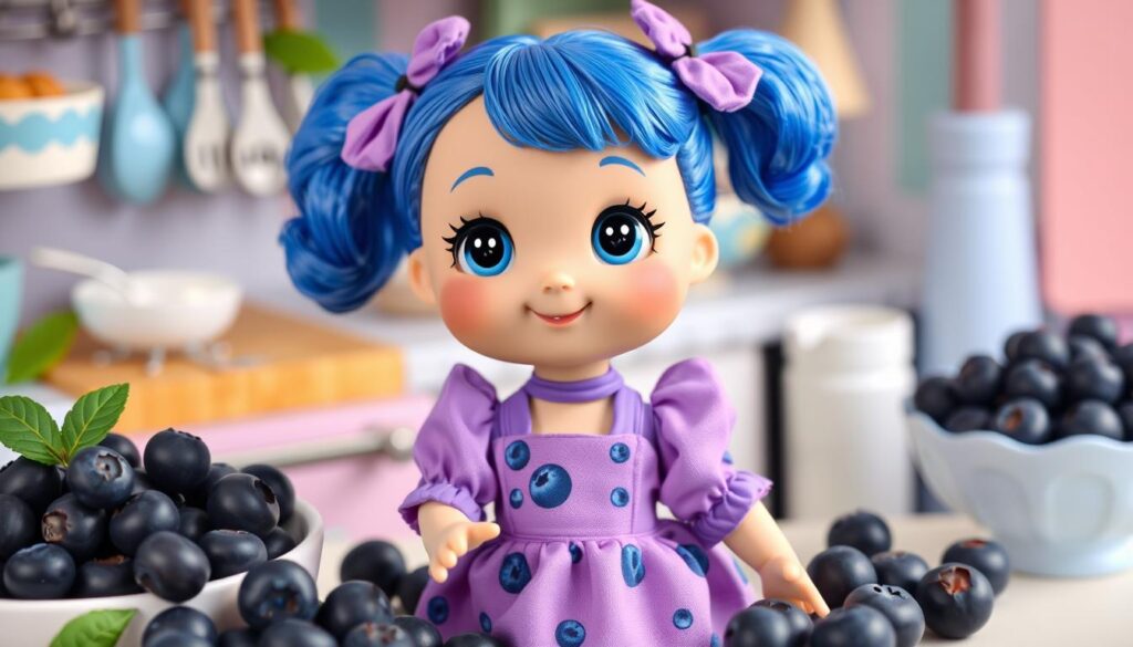 Blueberry Muffin Doll