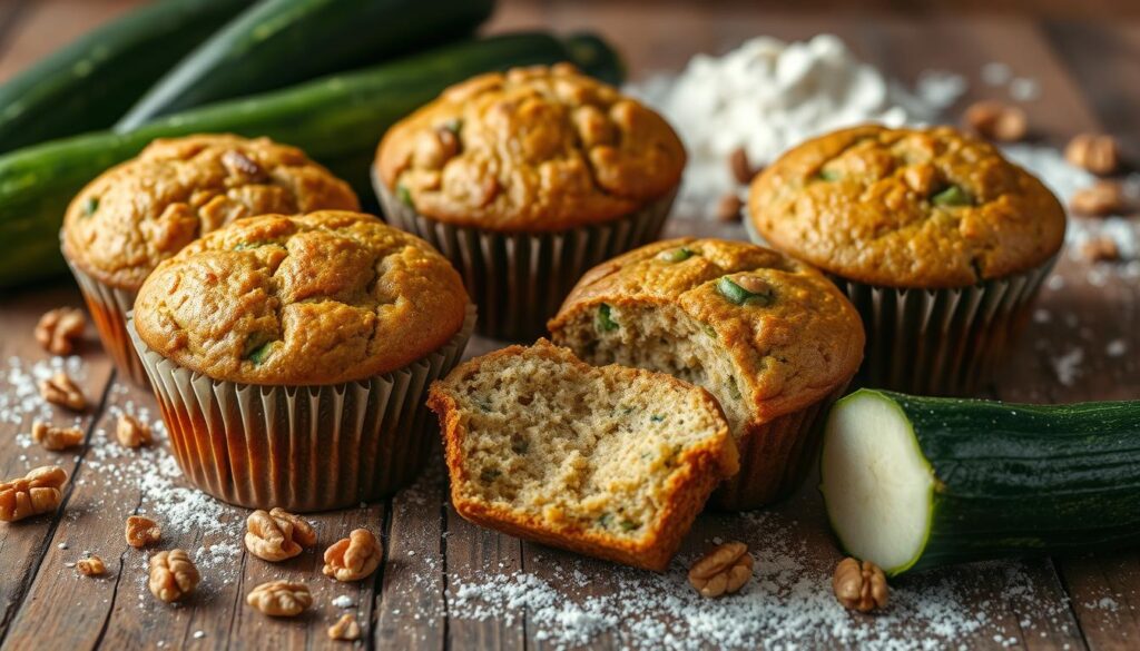 Gluten Free Zucchini Muffins