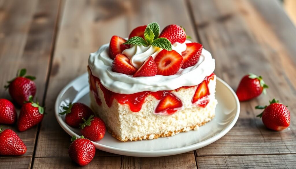 Strawberry Poke Cake