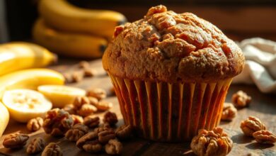 banana walnut muffin recipe