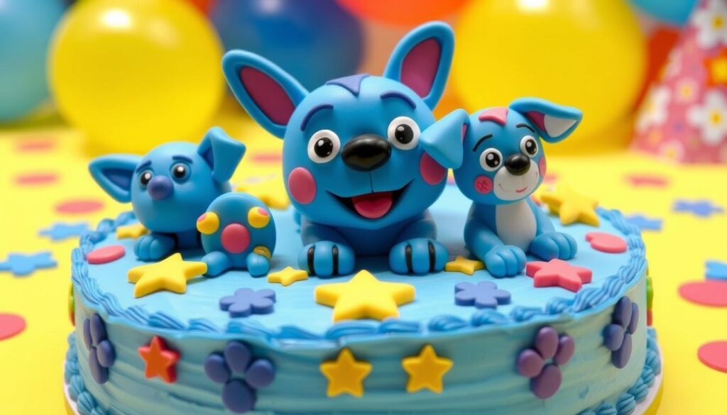 bluey cake decorations