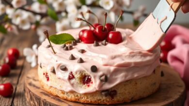 cherry chip cake frosting