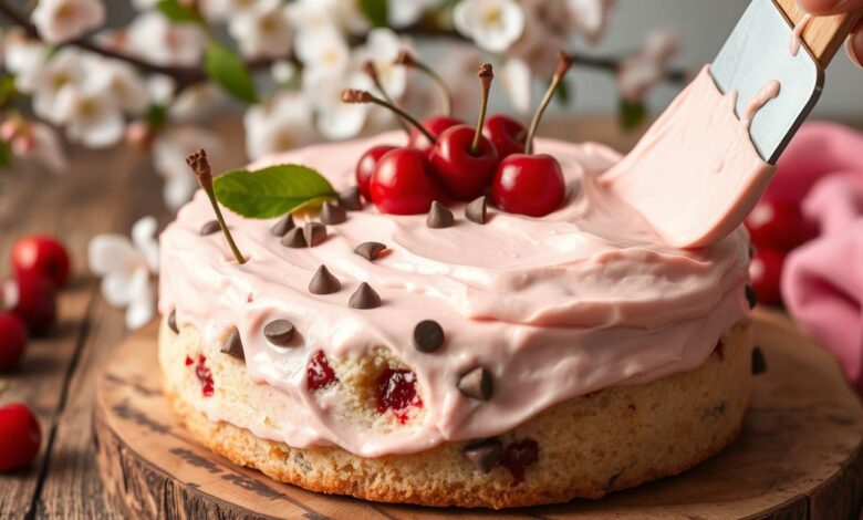 cherry chip cake frosting