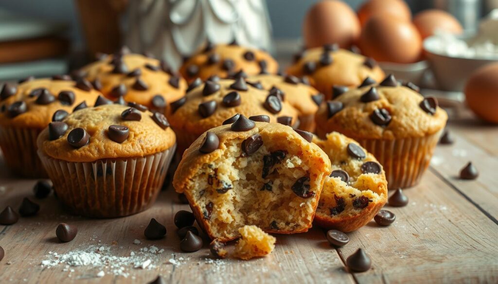 chocolate chip muffins