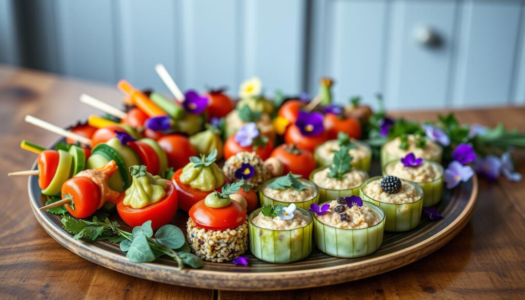 cruelty-free hors d'oeuvres