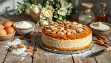 easy almond cake recipe