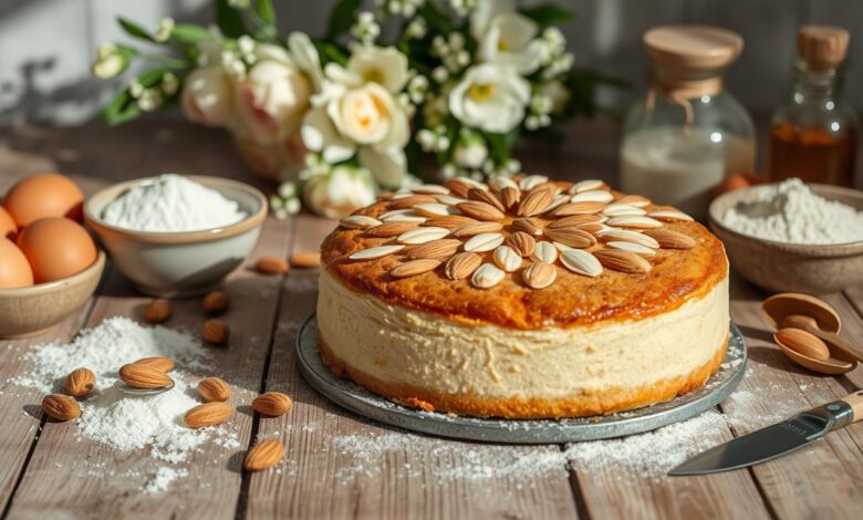 easy almond cake recipe