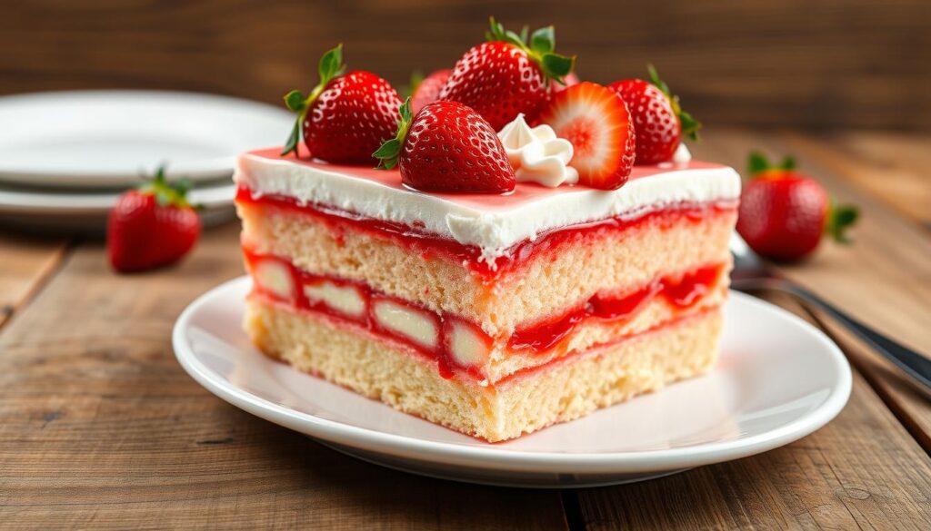 easy strawberry jello cake