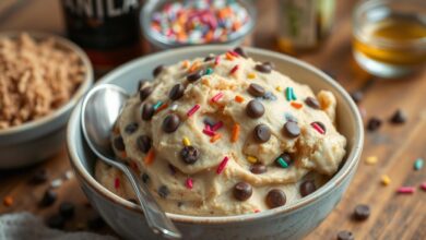 edible cookie dough no flour