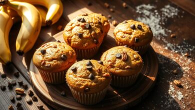 gluten free banana muffins