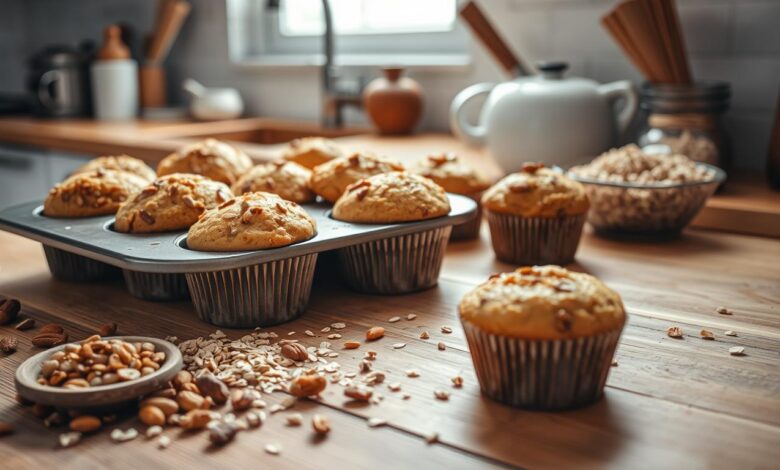 healthy protein muffins