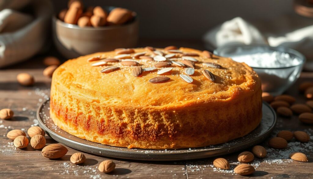 moist almond cake