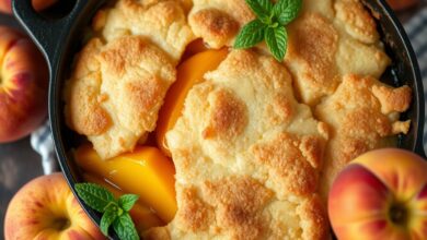 peach cobbler recipe with cake mix