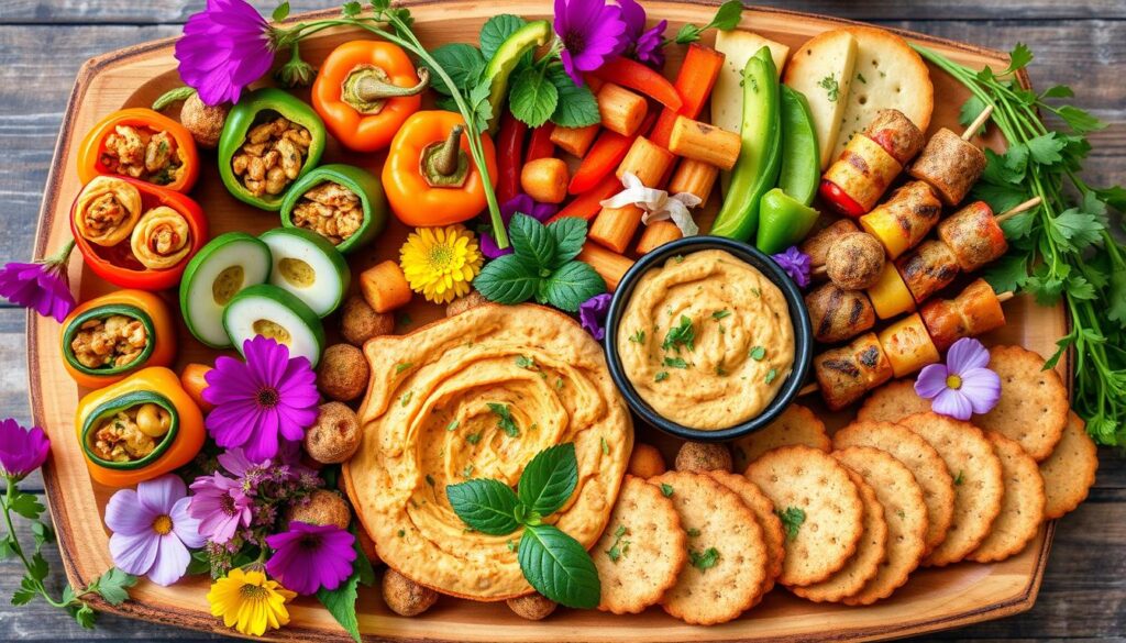 plant-based party platter