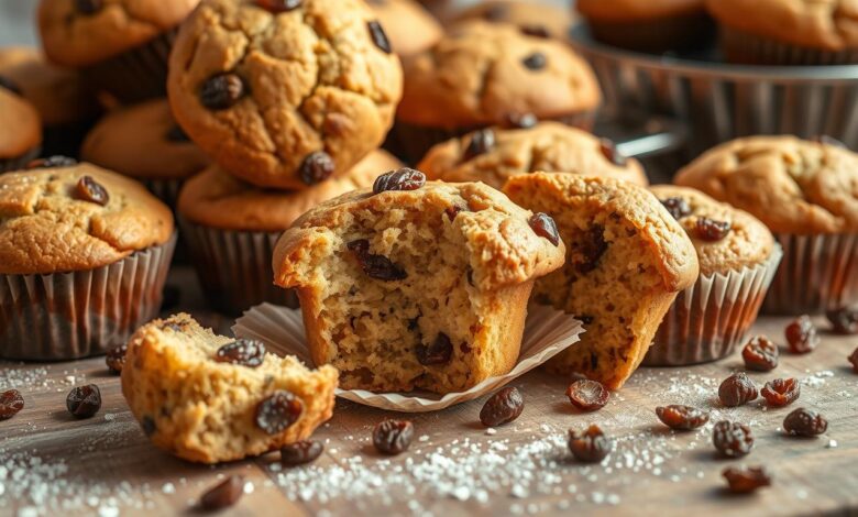 raisin muffins