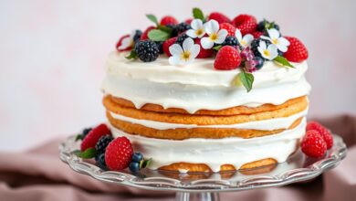 vanilla gluten-free cake