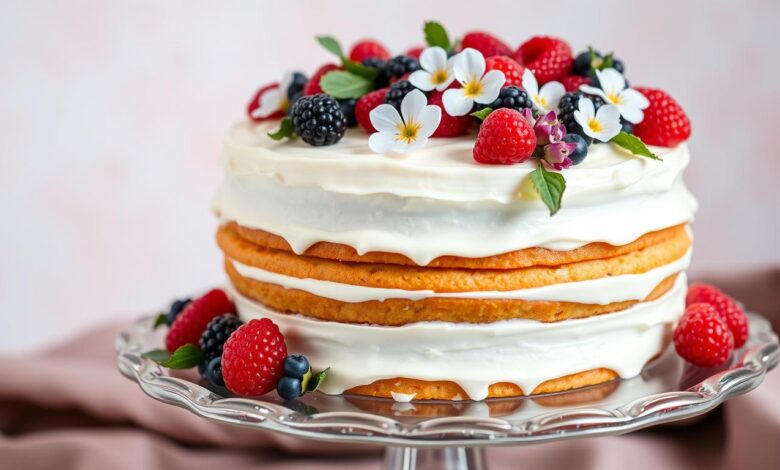 vanilla gluten-free cake