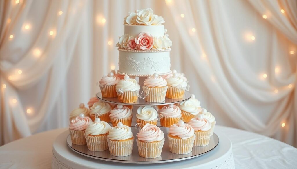 wedding cupcake cake ideas