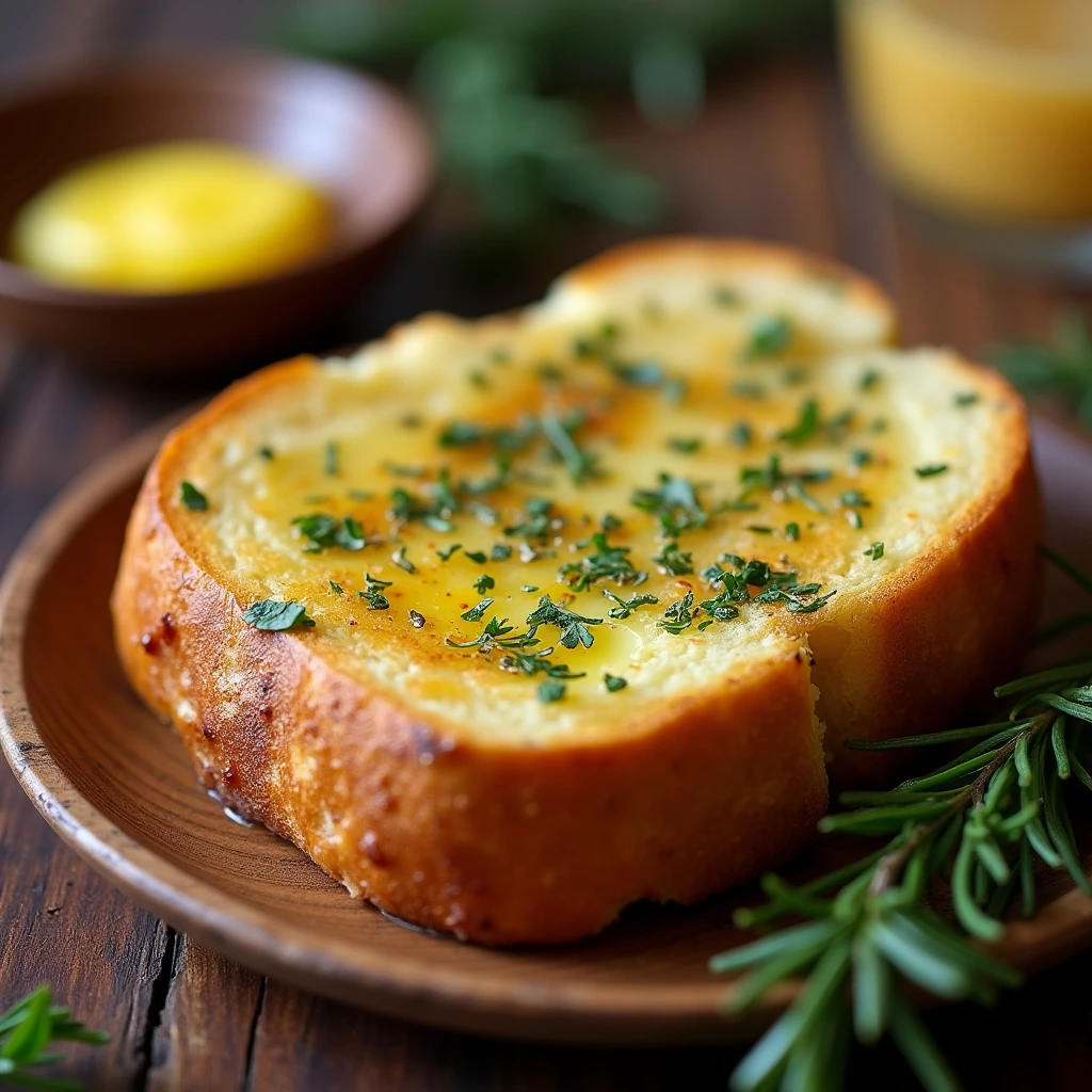 Savory Garlic and Herb Milk Toast