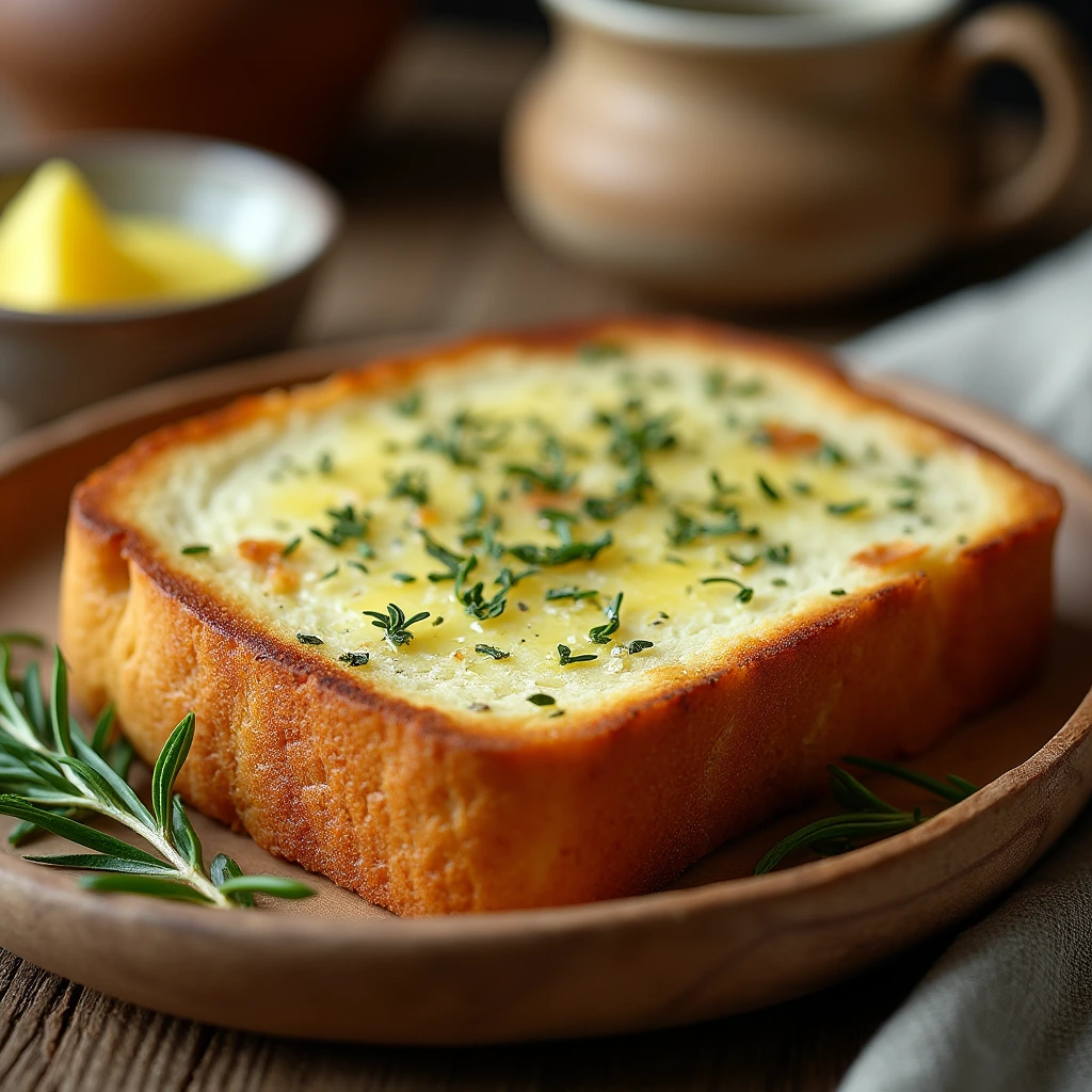 Savory Garlic and Herb Milk Toast