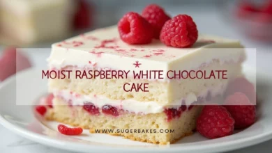 Moist Raspberry White Chocolate Cake – Baking Tips & Recipe