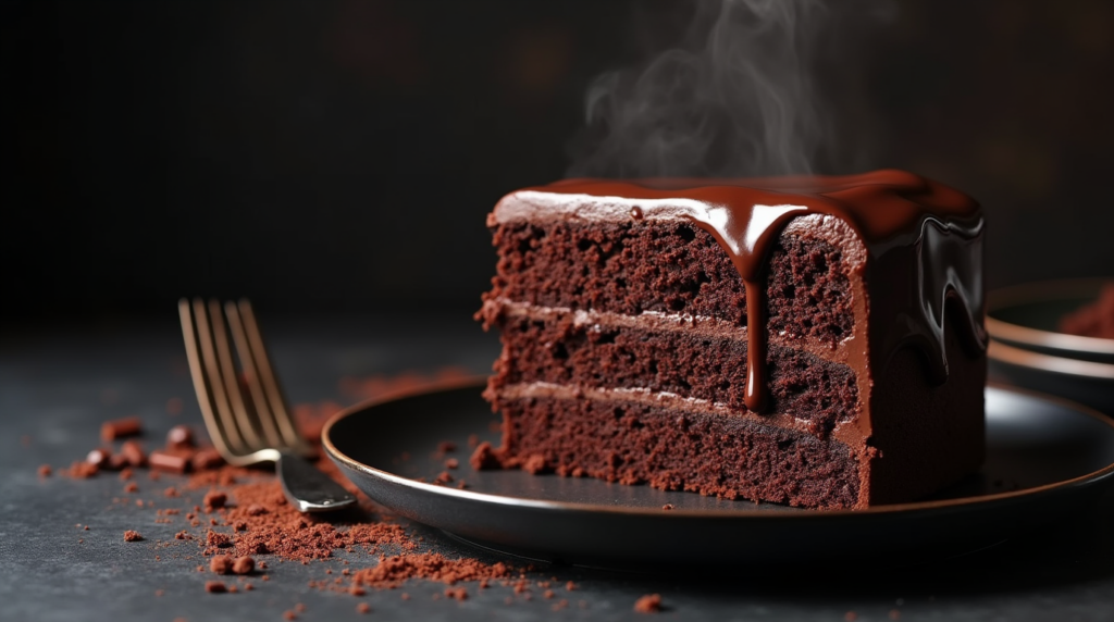 Rich Chocolate Fudge Cake