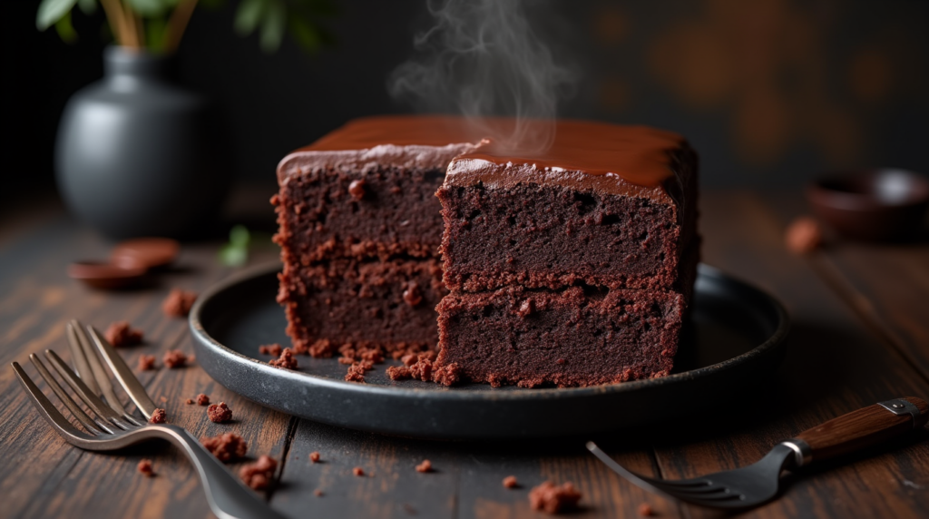 Rich Chocolate Fudge Cake