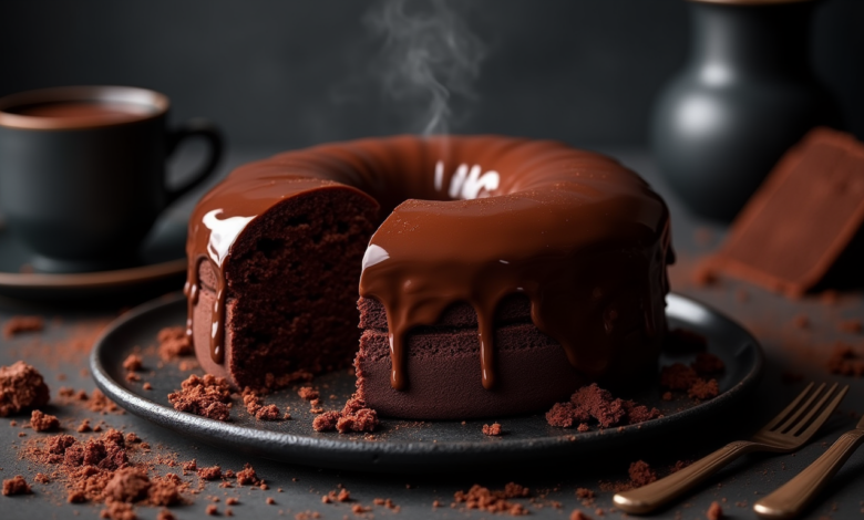 Rich Chocolate Fudge Cake