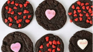Chocolate Valentine Cookies