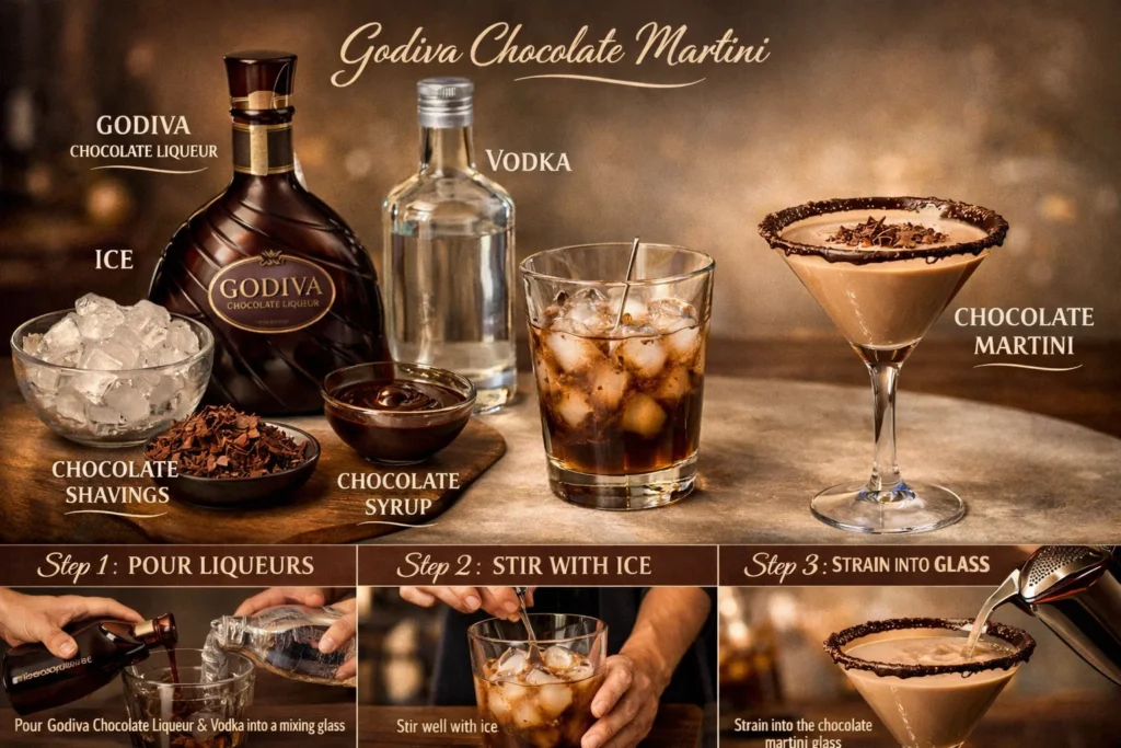 Godiva Chocolate Martini: Easy & Delicious Recipe