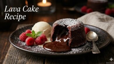 How to make a lava cake recipe